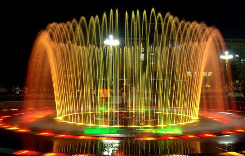 IP68 6W/9W/12W RGB Fountain Ring Light Stainless Steel Outdoor Dive Pool & Pool Light Colorful and Stylish