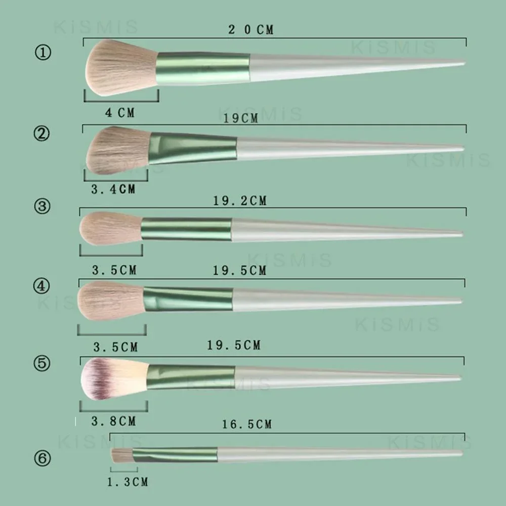 Makeup Brush Set 13Pcs Professional Foundation Eyeshadow Brushes Complete Soft Synthetic Bristles Cosmetic Beauty Tools Kit