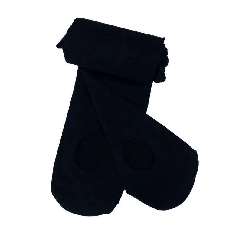 Professional High Quality Adult Women Suntan Ballet Dance Tights With Hole