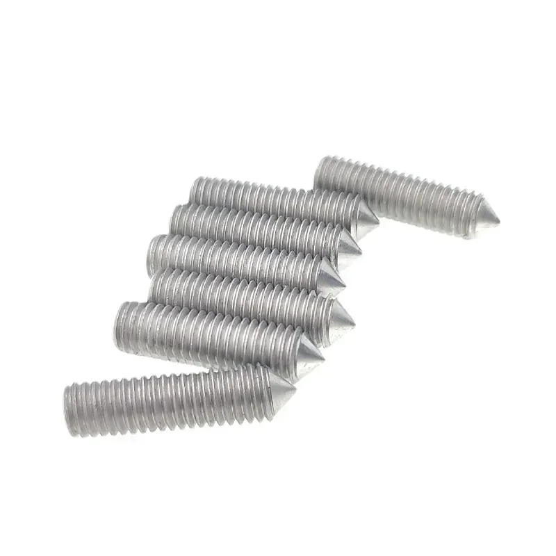 1 pc M1.6 M2 M2.5 M3 M4 M5 M6 M8 M10 x 3 4 5 6 8 10 12-30mm TA2 GR2 Titanium Hex Allen Head Socket Cup Point Set Screw Bolts