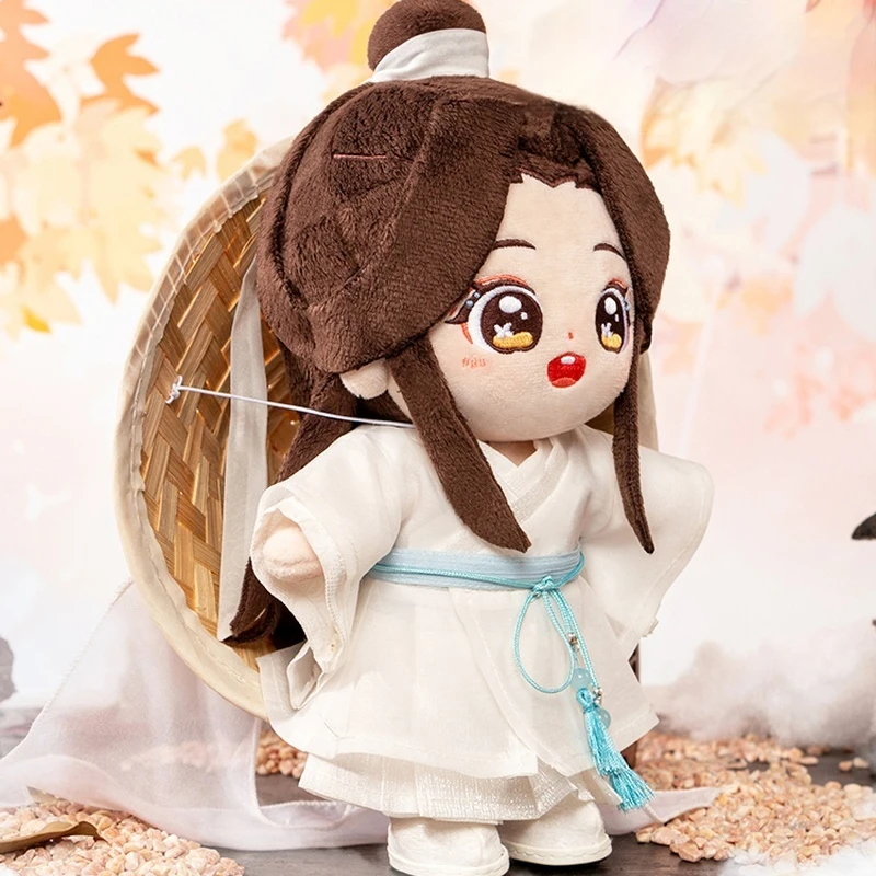 Heaven Official Blessin Anime Cartoon Plush Doll Xie Lian Hua Cheng Q Version Soft Fill Pillow Kawaii Clothing Toy ChristmasGift