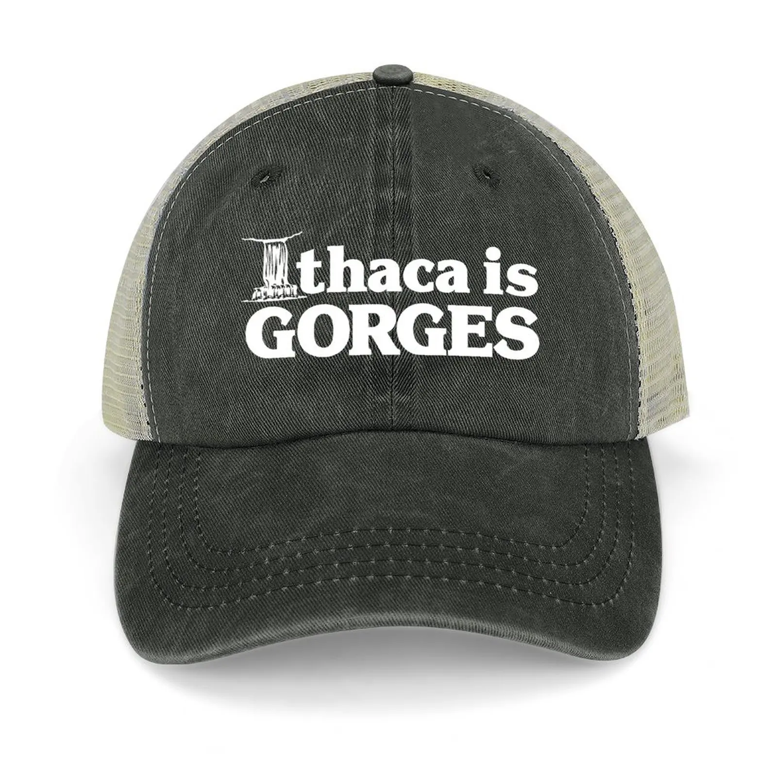 Ithaca is Gorges (classic) - Upstate Ithaca, New York NY College Cowboy Hat Golf Vintage custom Hat Golf Wear Men Women's