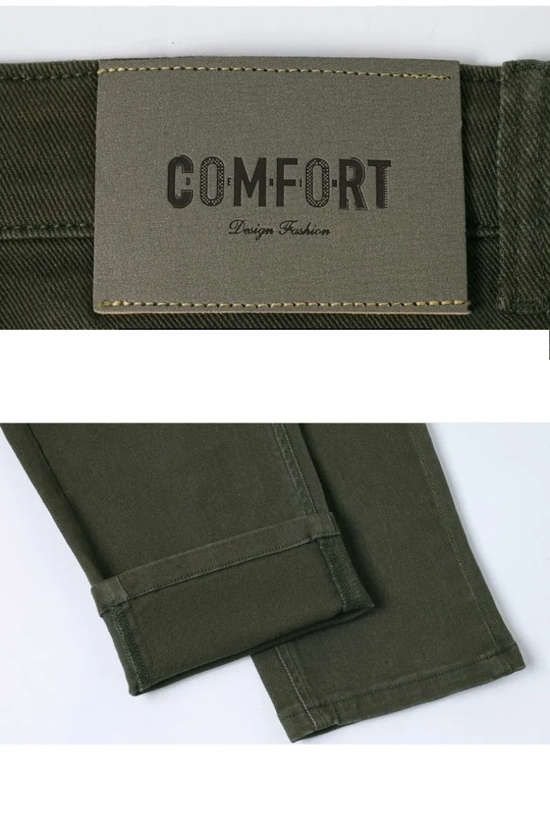 Herren Stretch-Baumwollhose mit Geradem Bein Ganzjahres-Freizeithose für Business und Alltag Modische Koreanische Stilkleidung – Detail 19