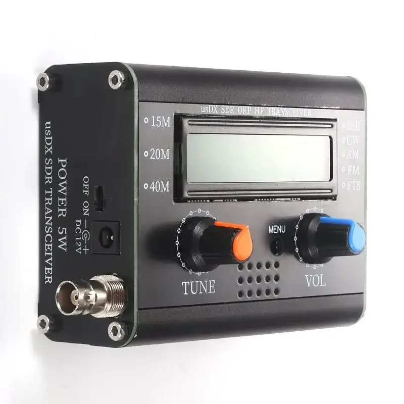 5W USDX SDR QRP HF Transceiver 3-Band Amateur Radio with Microphone Short-Wave Radio for Ham Radio Enthusiasts