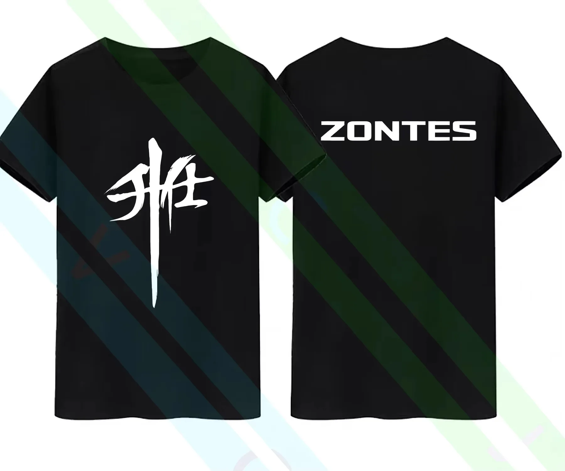 2026 Fashion New Combed Short Sleeve T-shirt for Men and Women Outdoor Sports Fitness Round Neck Printed Logo T-shirt Large