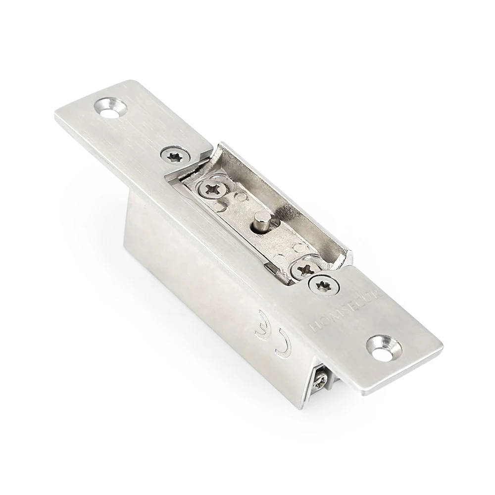 HOMSECUR Fail Secure Adjustable Electric Door Strike Lock 1100lbs Holding Force