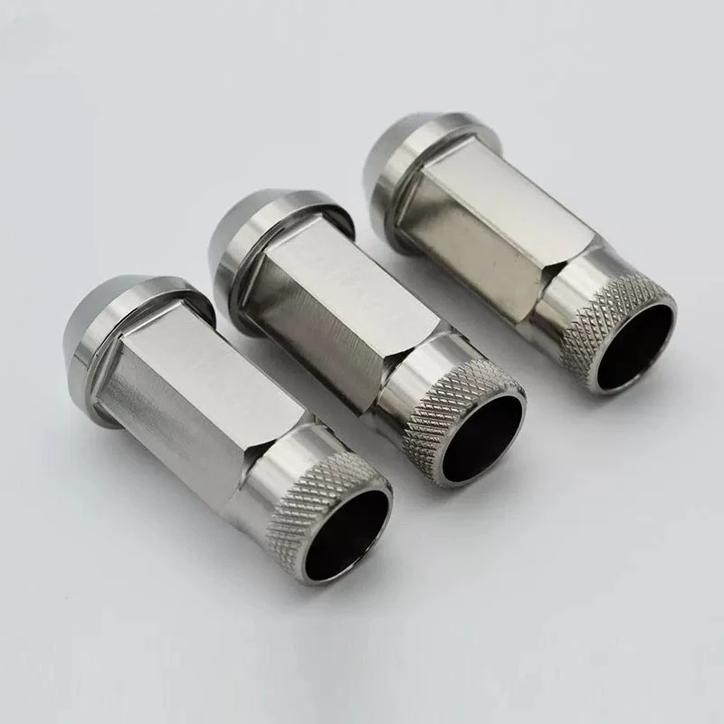 (20 pieces) Car wheel hub nuts with embossed anti slip M12 * 1.5mm