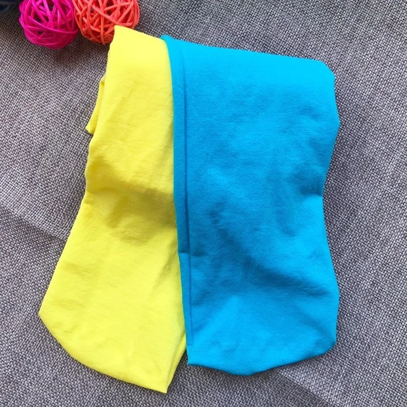 Collants à deux tons pour enfants, bas doubles couleurs bonbon, legging pour filles, olympiques pour enfants, accessoires de cosplay