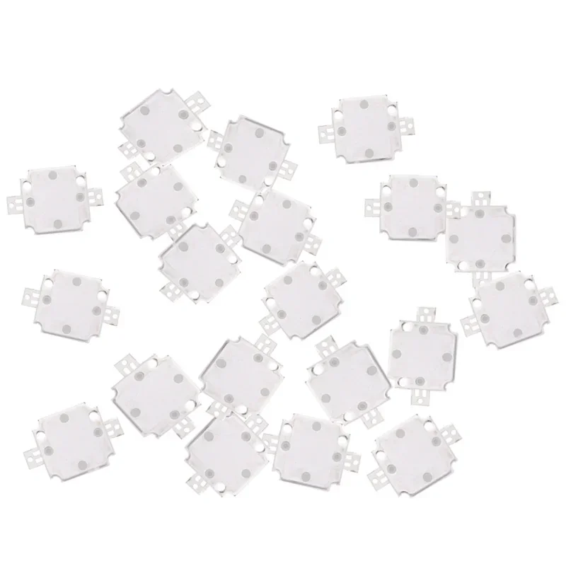 جهاز عرض DIY 12 فولت، ضوء فيضانات خارجي، فائق السطوع، 10 وات LED أبيض، شريحة LED بيضاء باردة لأضواء كاشفة متكاملة