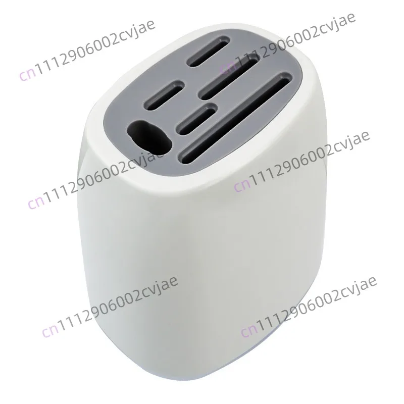 Simple and stylish kitchen drain knife holder with 5-hole storage kitchen knife scissor knife holder