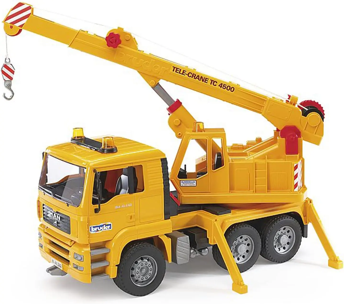 

02754 Man Crane, 1:16 Scale Toy Truck for Construction Pretend Play