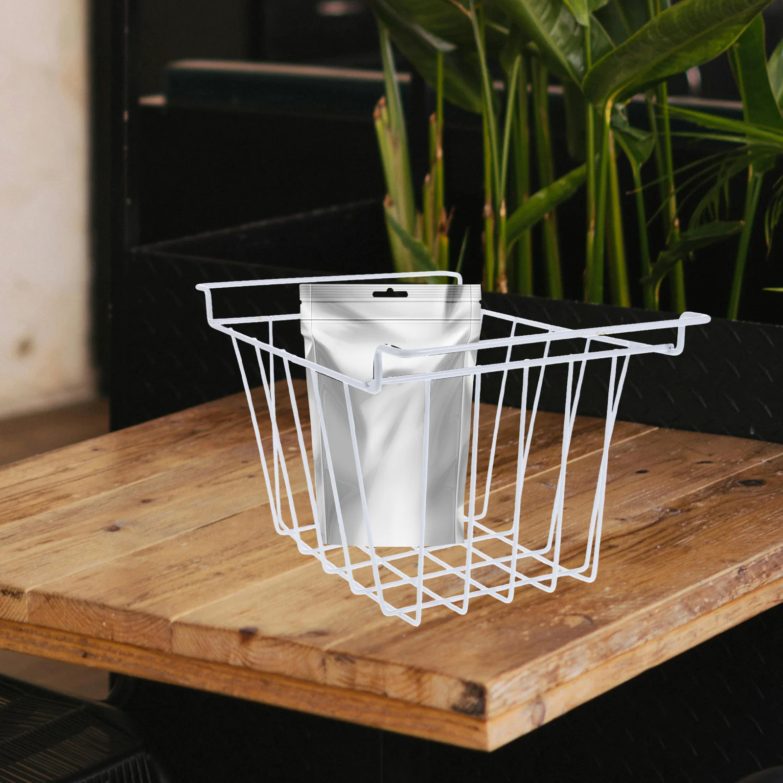 

Freezer Organizer Bins Large Wire Basket for Storage Metal Refrigerator Shelf Bin Commercial Grade Durability Enhanced Airflow