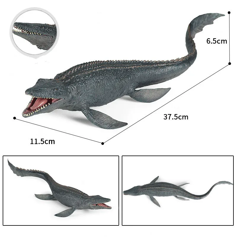 Dinosaur Realistic Figures Lifelike Mosasaurus Dinosaur Model Toy Figures For Collector Decoration Party Favor Kid Toy Gift