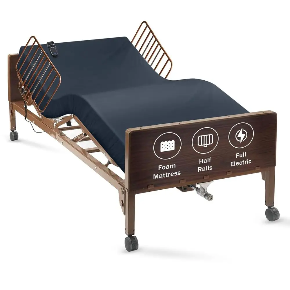 

Adjustable Bed Frame 14 Hybrid Mattress Twin XL Luxury Gel Memory Foam319 Pocket Springs with Massage, Wireless Remote, USB, Un