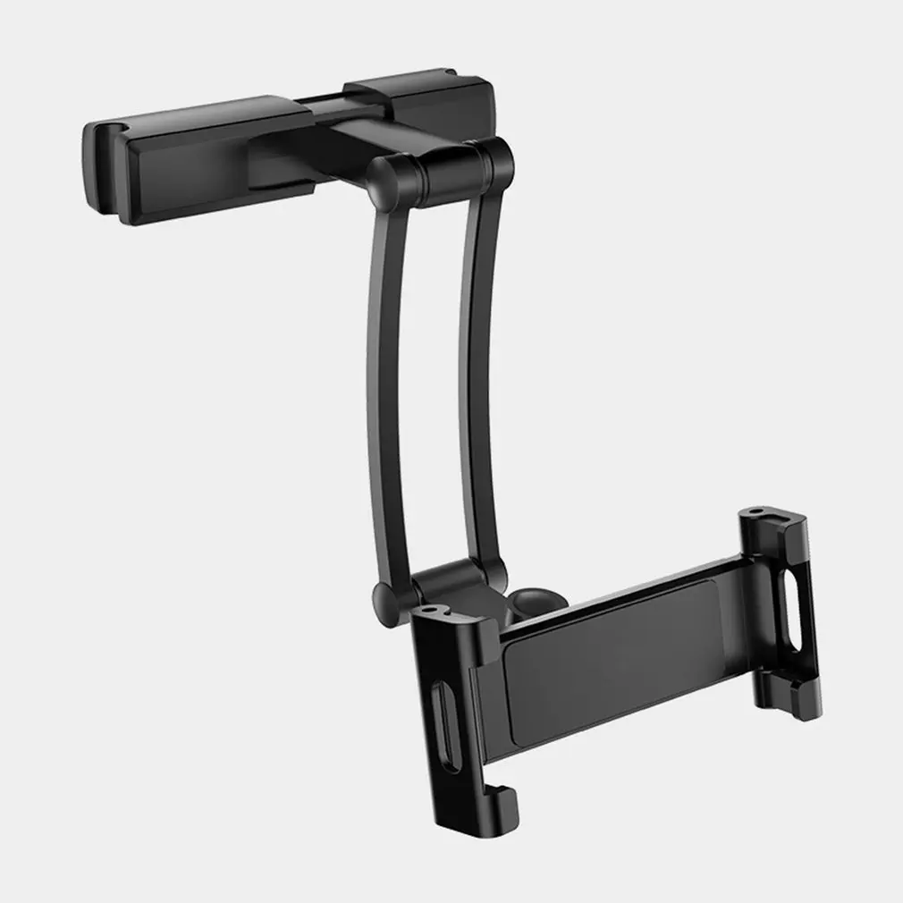 

Auto Seat Back Phone Holder Bracket Seat Rear Headrest Mounting Telescopic Tablet Car Stand Travel Bracket Interior Accessories
