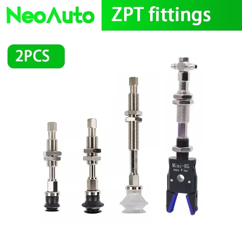 2PCS Pneumatic Vacuum Suction Cup Mounting Bracket Assembly ZPT2-K30-B5-A10 ZPT3-J20-B5-A10 Chuck Connecting Rod Sucker Fittings