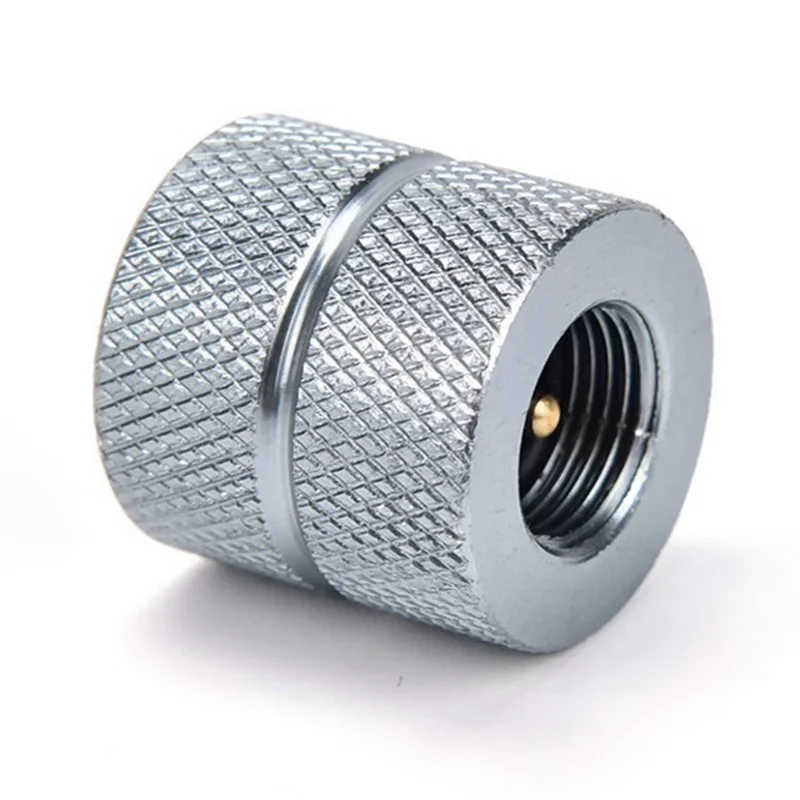 Outdoor Camping Gas Canister Adapter Butane Stove Gas Refill Converter Gas Nozzle Threaded Valve Canister Connector