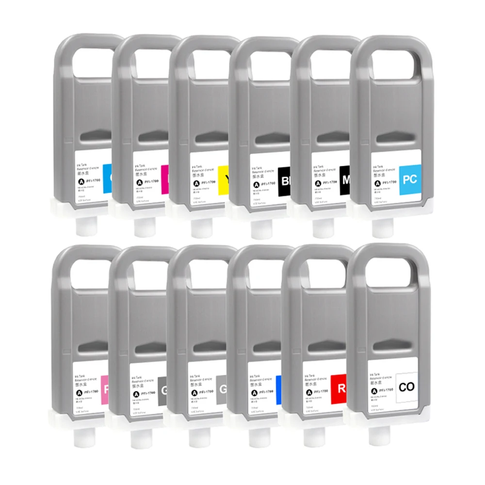 PFI-1700 700ML 1 PC Compatible Ink Cartridge With Pigment Ink For Canon PRO 2000 4000 6000 PRO-6100 PRO-4000s PRO-6000s Printer