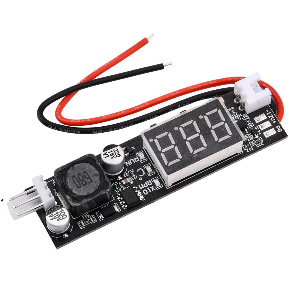 Módulo controlador de velocidad de Control de temperatura de ventilador de 2-3 cables único 12V 2A DC PWM para módulo de reducción de ruido de computadora de chasis