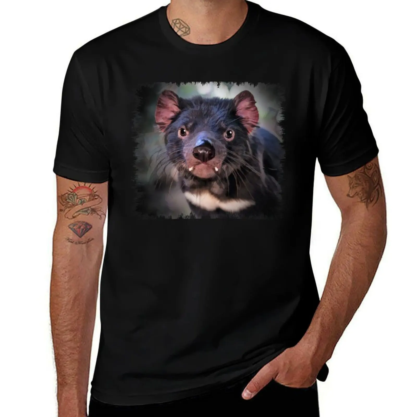 

Australian Tasmanian Devil T-Shirt Standard Fit Solid Tee Shirt