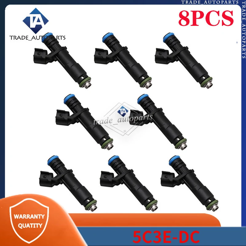 

8Pcs Fuel Injectors For LINCOLN MARK LT NAVIGATOR FORD EXPEDITION F-150 F-250 SUPER DUTY 5.4L 5C3E-DC