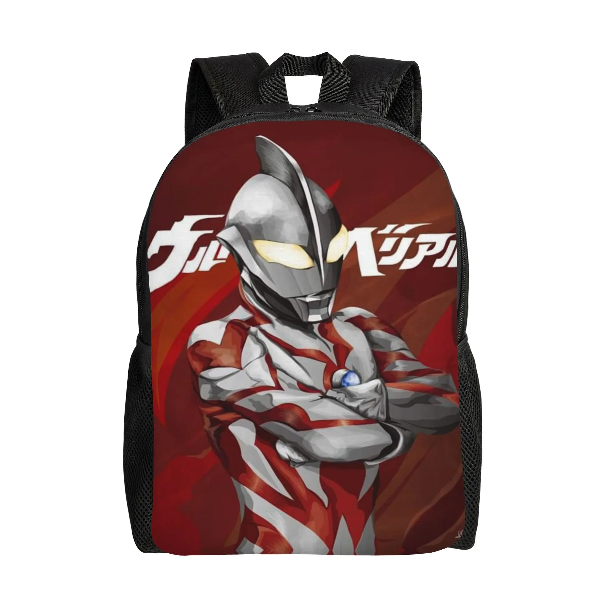 

Ultraman Backpack Back to school season Ultra Seven (2) Retro Washable Backpack