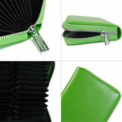 女性固体長財布レディースレザークラッチ女性電話マネーバッグコインジッパー財布 Rfid カードホルダーハンドバッグ大容量