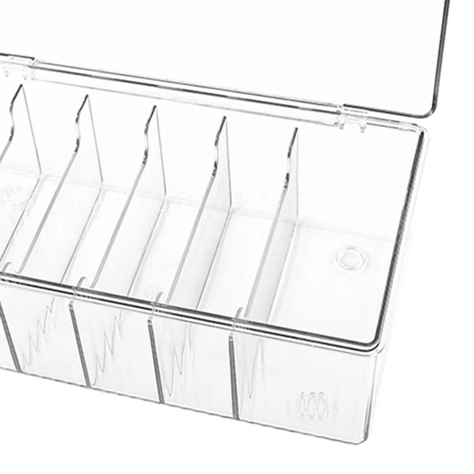 Eyelash Storage Box Acrylic False Eyelash Extension Tools Holder Desktop Organizer Makeup Tool Storage Case Large