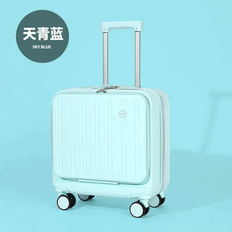 (009) Small suitcase new small 18 inch 20 sturdy and durable ultra-light travel trolley password box