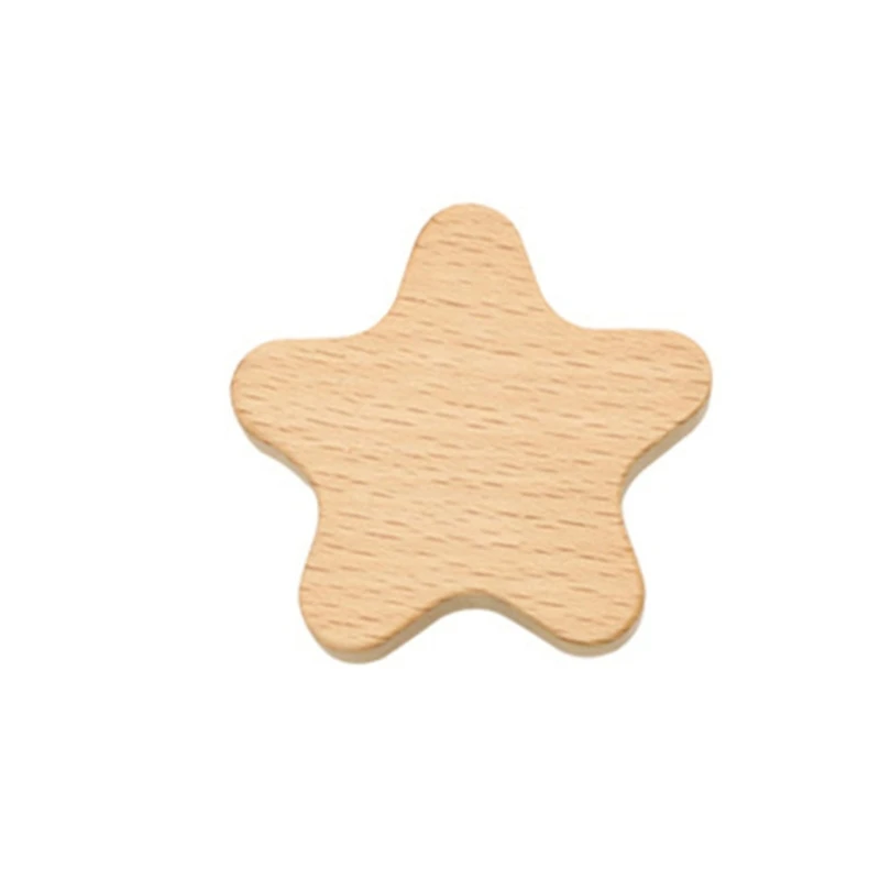 Star- เมฆเด็กจับประตูตู้ลิ้นชักไม้จับเฟอร์นิเจอร์โดยไม่ต้องเจาะวาง- หลุมเดียวหมีจับ