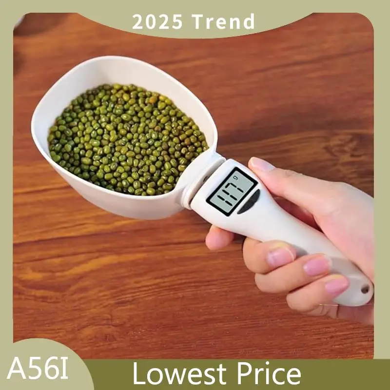 

ABDD Food Measuring Scoop Scale,Food Scale With Nutritional Calculator,Weighing Spoon Scale 800G/1G High With Lcd Screen 3Pcs