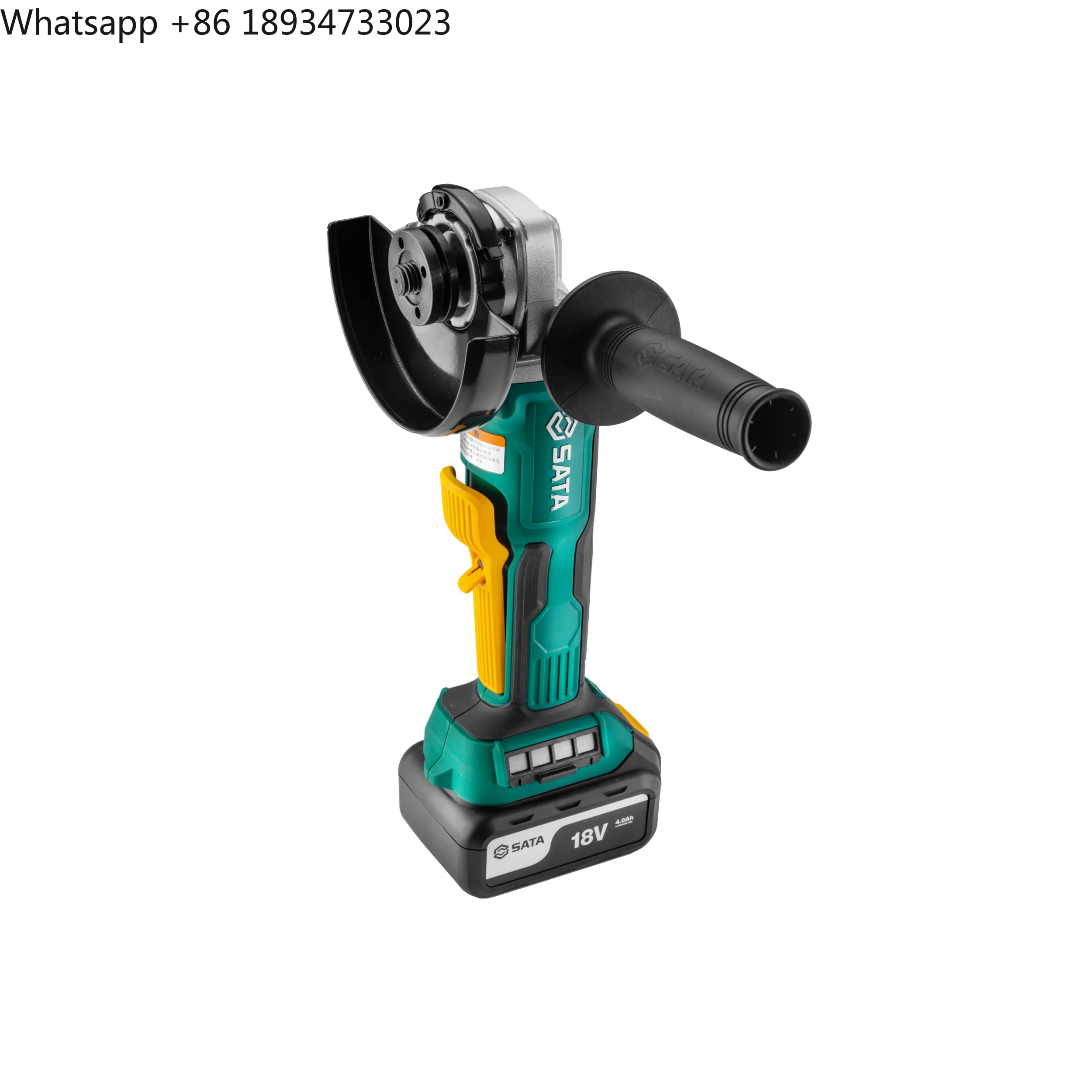 APEX SATA J Series 18V Li-ion Brushless Angle Grinder 125mm Professional Grade USA-Battery Powered