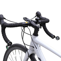 Bicycle Rearview Mirror HD Bike Handlebar Plug Rear View Mirror Riding Handlebar End Rearview Mirror for Outdoor Sports