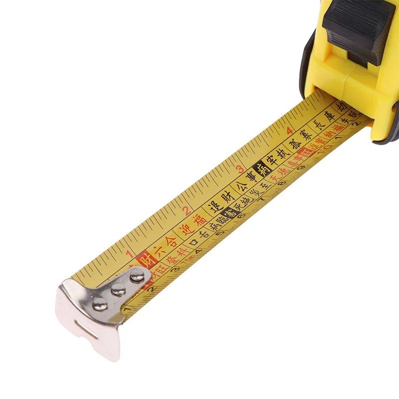 

BeauNook DIY Woodworking Measuring Instruments Ruler 5m/7.5m/10m Tape Measure Self-locking Metric Imperial Ding Lan Ruler