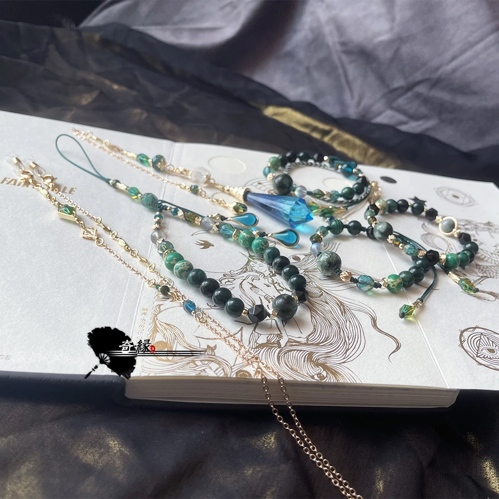 

Аниме Genshin Impact Alhaitham косплей мультфильм шнур аксессуар тканый браслет мобильные браслеты-цепочки подарок