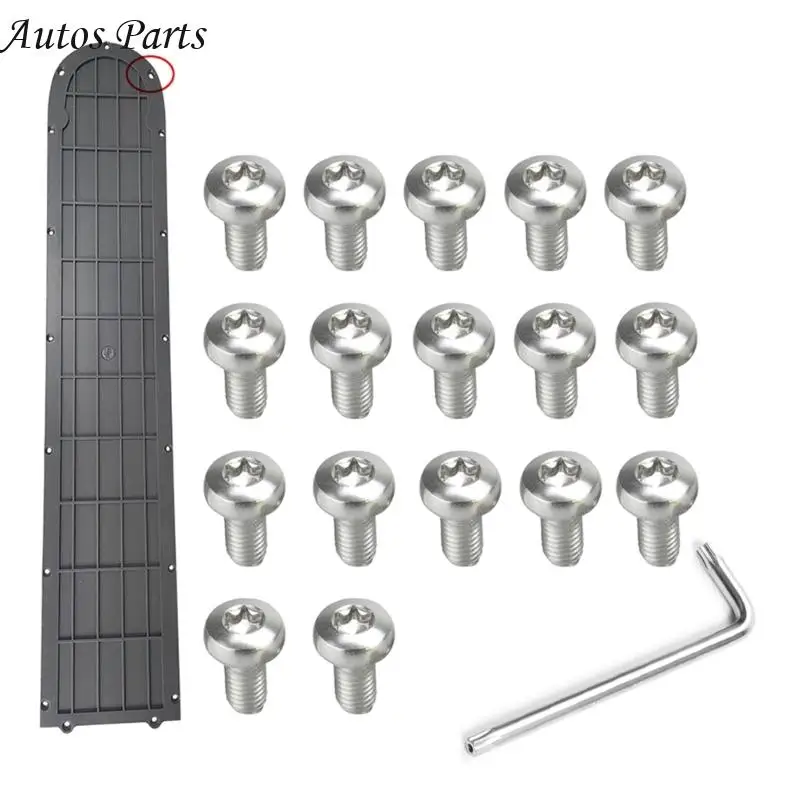 57BA شامل سكوتر سكوتر قاع البطارية مجموعة المسمار المعدني المصممة ل M365 أجزاء الإصلاح المتانة المحسنة