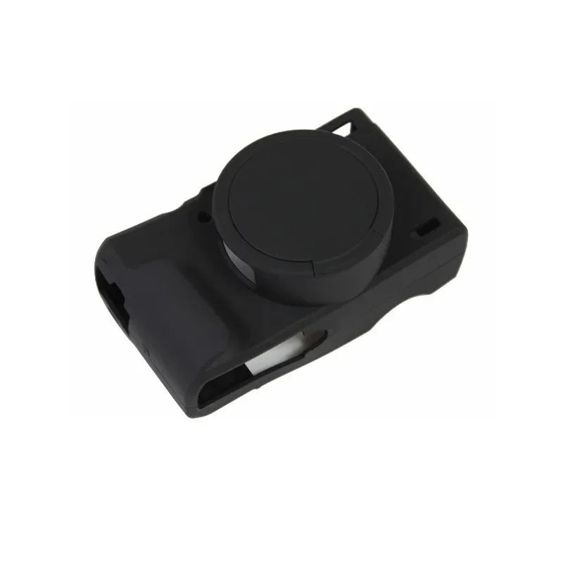 Soft Rubber Silicone Skin Cover，Wear-resistant DSLR Protective Bag+Free Tempered Film For Canon G5XII G5X2 Camera