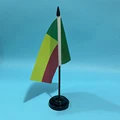 Black plastic pole
