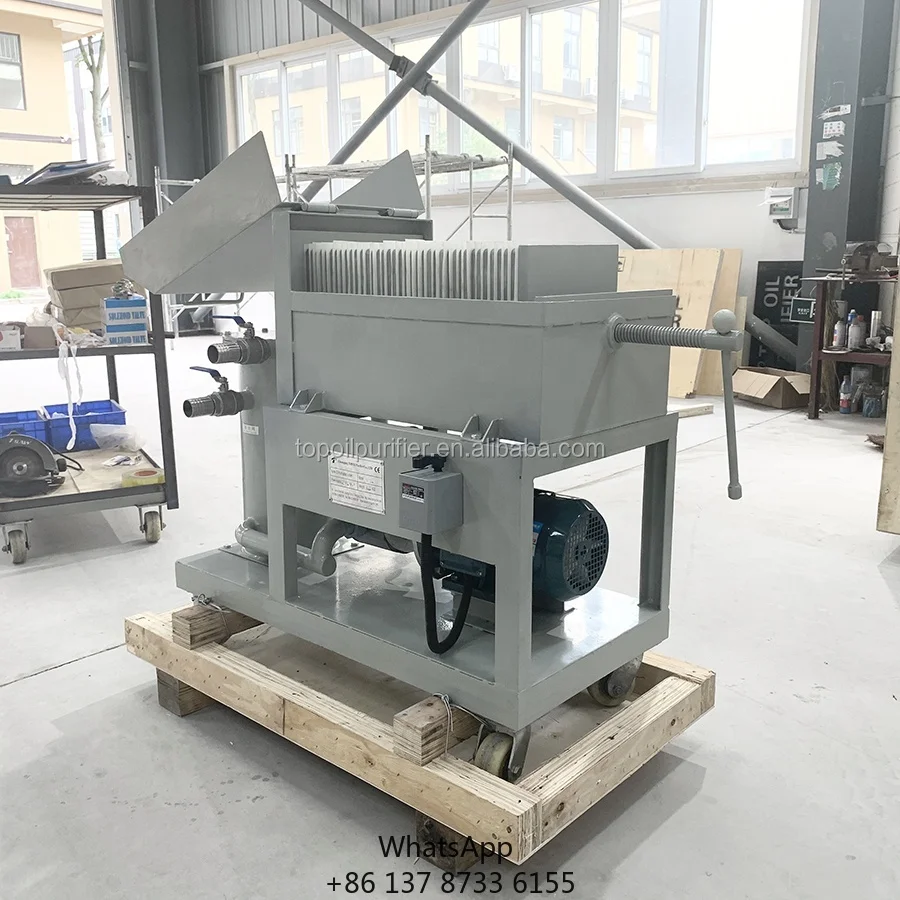 PL Series Portable Filter Paper Type All Kinds Of Oil Cooking Oil Purification Machine