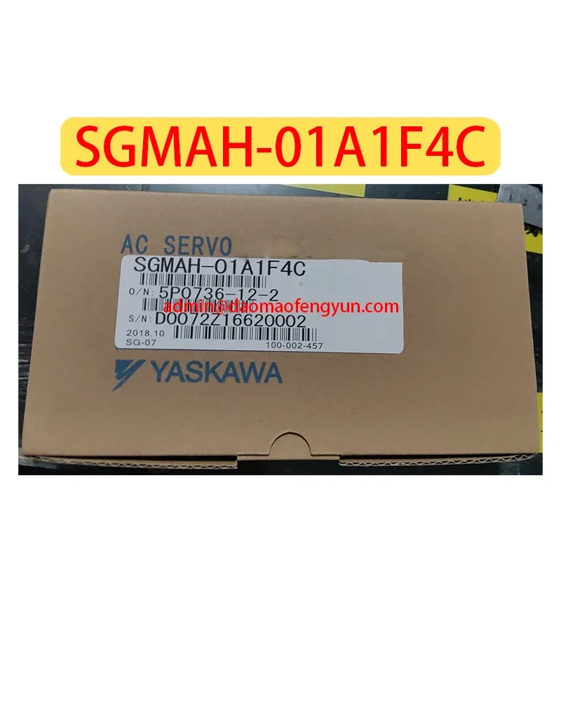 

SGMAH-01A1F4C Brand new servo motor SGMAH 01A1F4C，Fast shipping