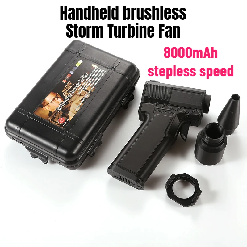 

Turbo Jet fan Storm Turbine Fan Handheld Brushless Motor High Speed Electric Hair Dryer Blower High Speed Duct Fan Easy Inst