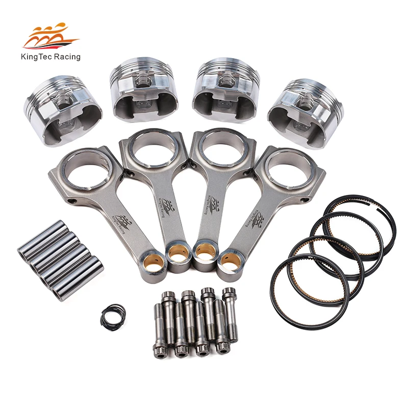 KTC Racing 1.4T-JET TJET Forged 4340 Steel Connecting Rod 4032 Aluminum Piston Kit for Alfa Romeo Giulietta 1.4 with ARP bolts