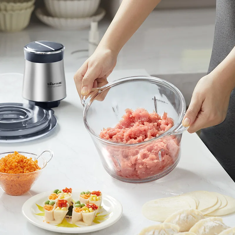 Meat Grinder QSJ-S03G8 Household Automatic Multifunctional Small Electric Mixer Cooking Machine Cooking