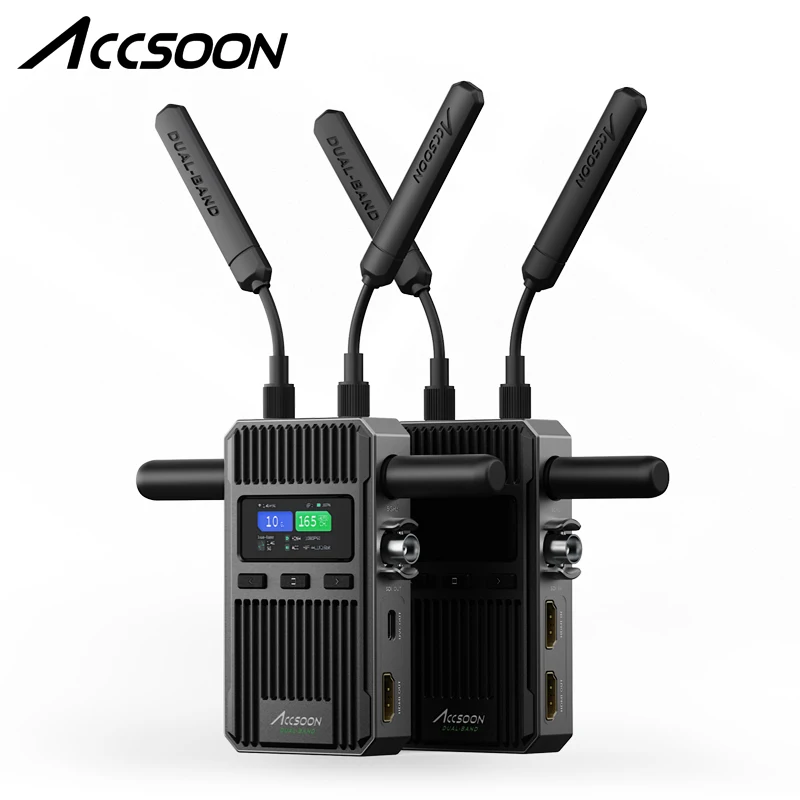 

Accsoon CineView 2 SDI 1500ft Range 1080P Wireless Video Transmission System for Camera Monitors Monitor Live Broadcasts