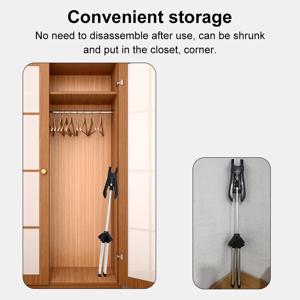 ABS Telescopic Clothes Steamer Stand With Adjustable Height Adjustable Height Offers Convenient