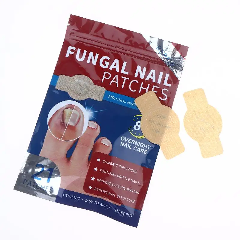 2 Bags Gray Toe Nail Sticker Fungal Nail Repair Patch Ingrown Correction Sticker Toenail Care Paronychia Nail Patch