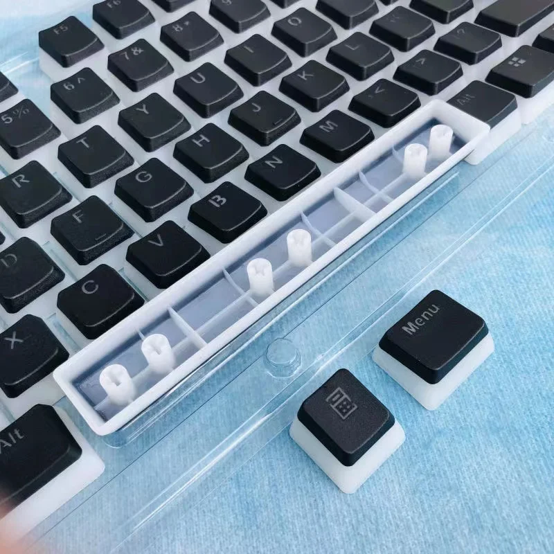 ใหม่ PBT 108คีย์พุดดิ้ง Keycaps สำหรับ Cherry MX Switch คีย์บอร์ด OEM Backlight Gaming หมวกสีน้ำตาลสีแดงสีดำสีน้ำเงิน