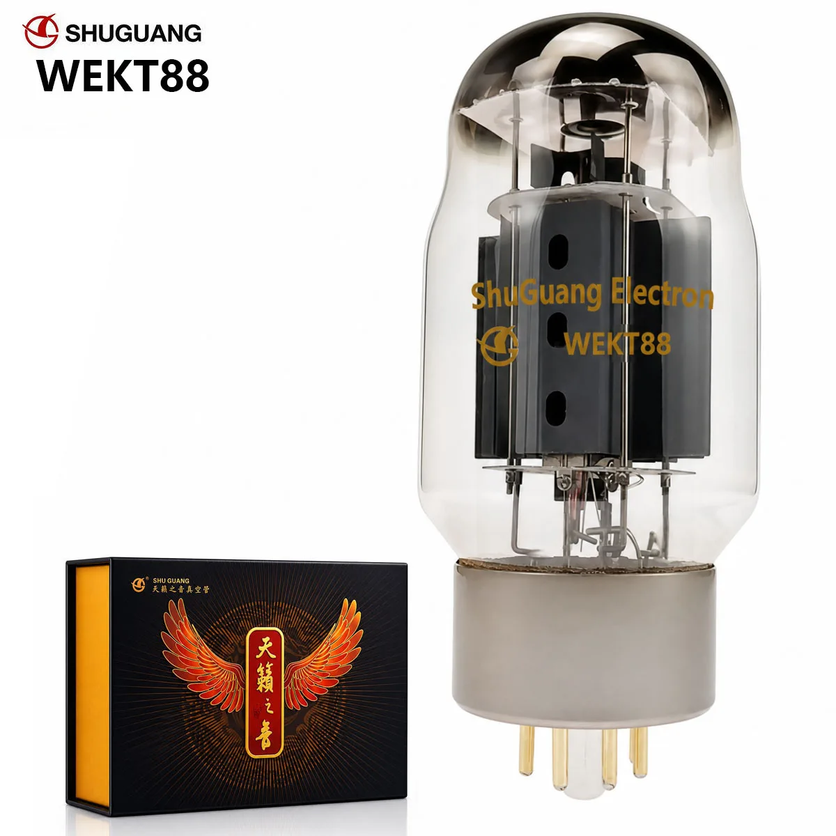 Shuguang WEKT88 Precision Matching Vacuum Tube KT88 Electron Tube Upgrade 6550 CV5220 KT90 KT100 KT120 KT150 Electron Tube Valve
