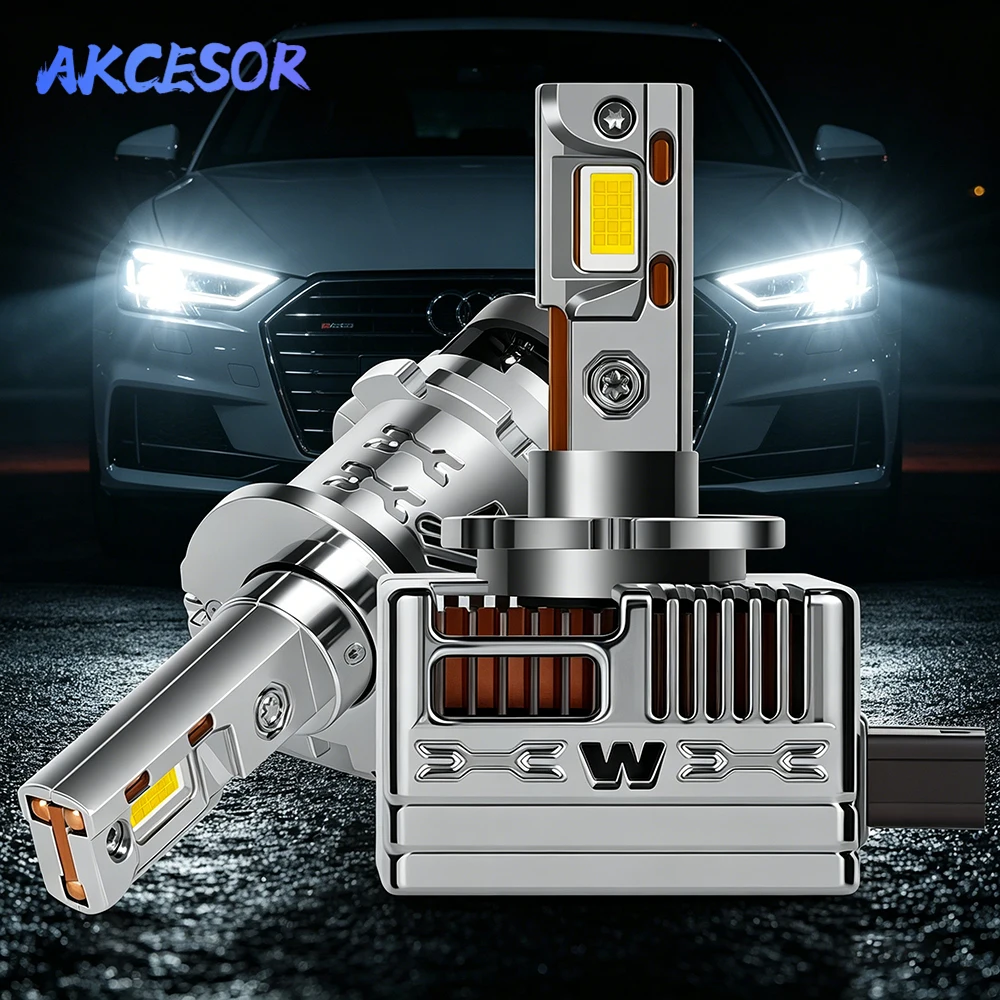 

D1S D2S D3S D4S LED Car Headlight Bulbs D5S D8S D1R D2R D3R D4R 1:1 HID Xenon Light 6000K 12V Canbus 100W Turbo Fan Plug N Play