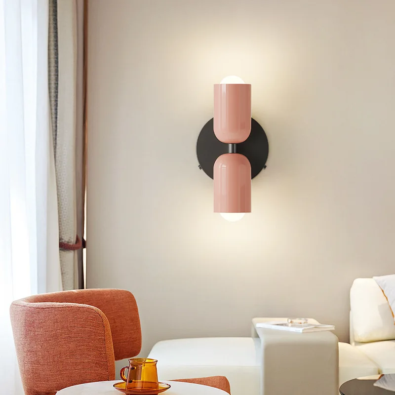 Minimalistische Moderne Wandlamp Voor Slaapkamer Eetkamer Bed Nordic Corridor Balkon Wanddecoratie Verlichtingslampen Armaturen E27